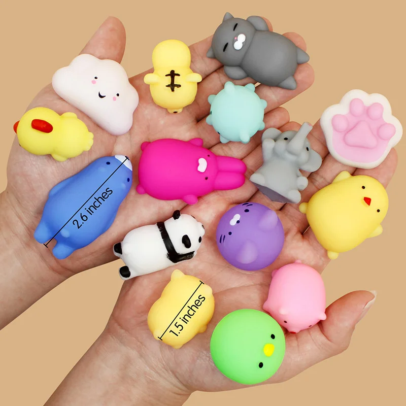 Kawaii squishies mochi anima мягкие - Фотография_2