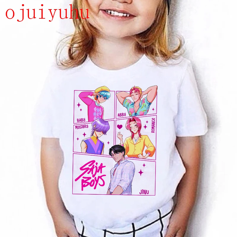 Kawaii hip hop children kids t-shirt - Фотография_5