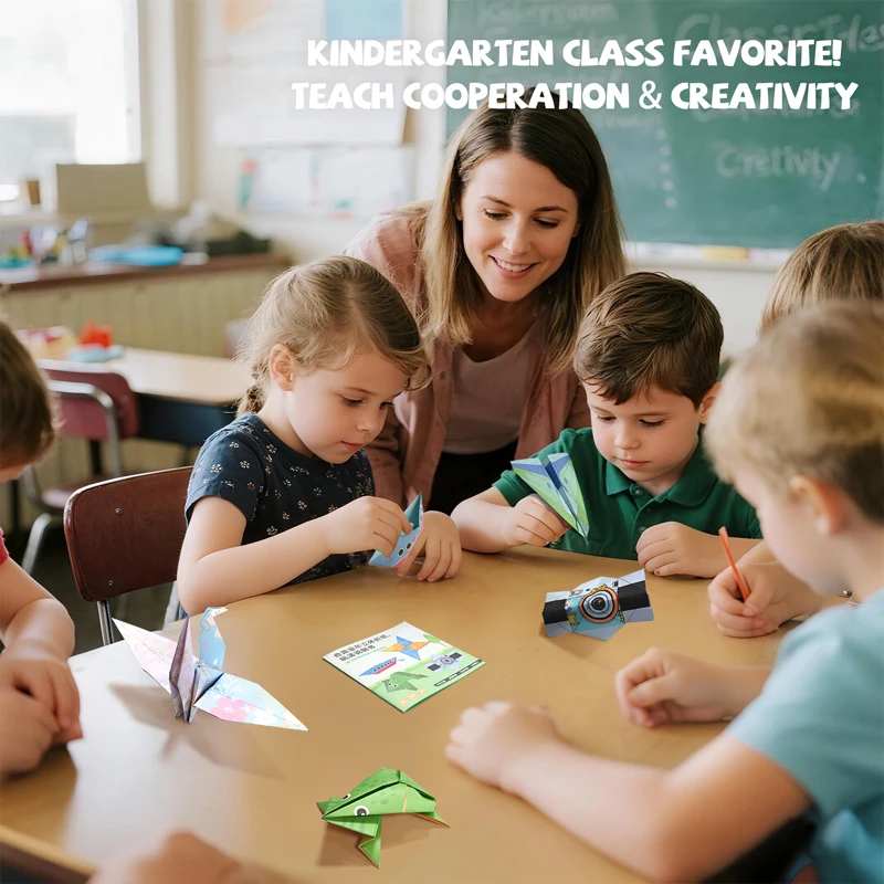 Бумага для оригами монтессори - Фотография_5