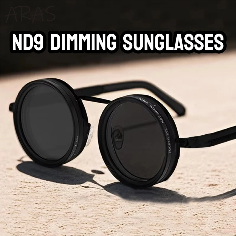 Поляризованные винтажные круглые