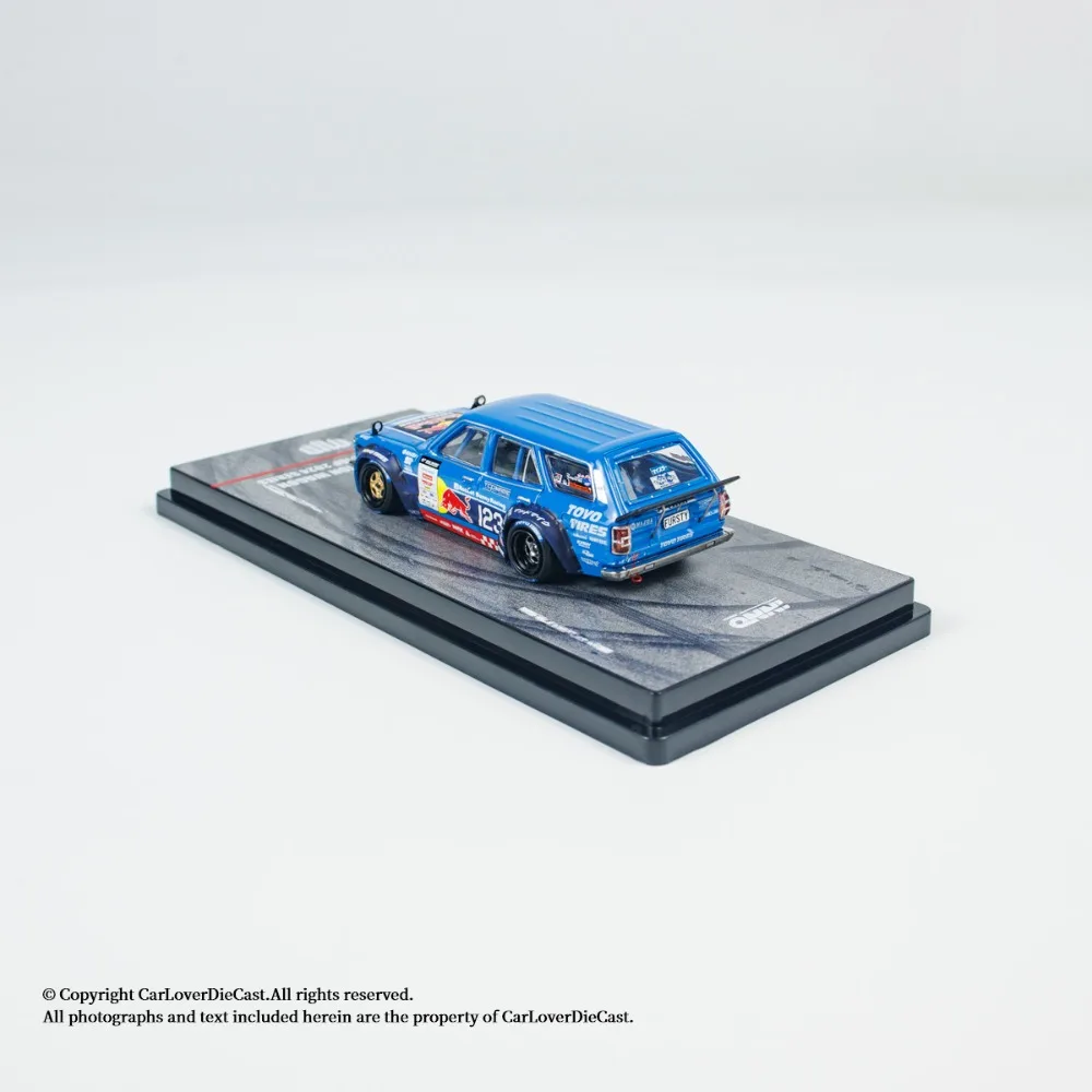 Inno 1:64 mad mike 1976 mazda rx3 - Фотография_5
