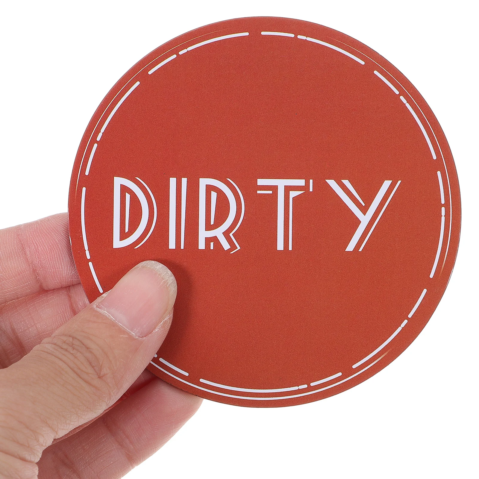 Чистый грязный знак для посудомоечной машины - Фотография_3