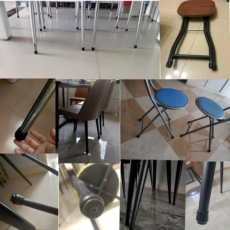 Силиконовый коврик для ног стола и стула с войлоком - Фотография_2