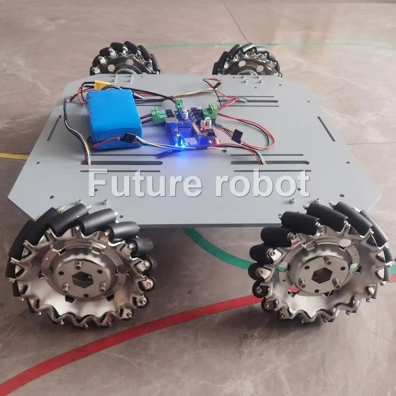 Сверхмощная колесная тележка mecanum - Фотография_6