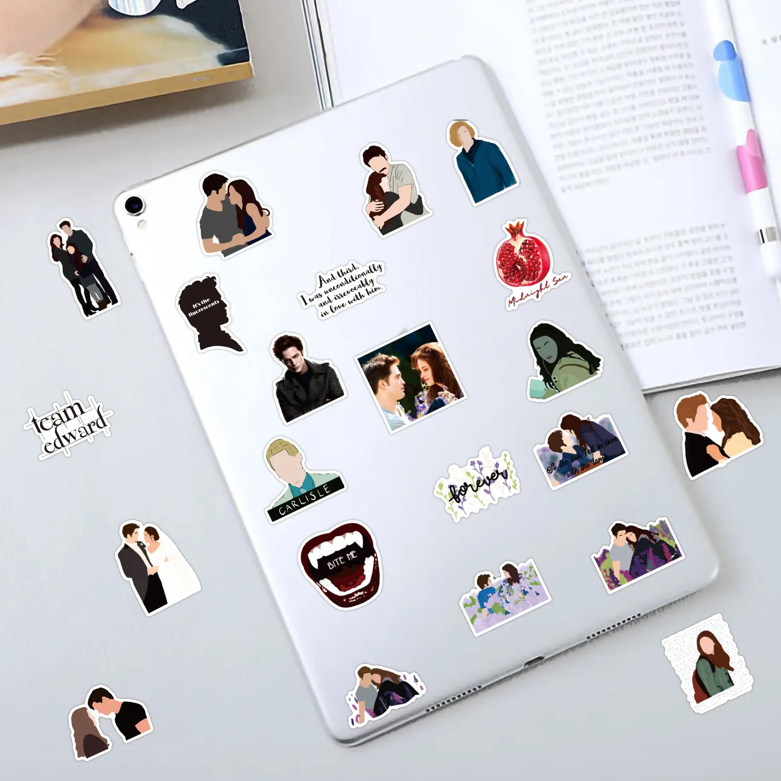 Новые креативные декоративные наклейки с граффити из фильма «сумерки» - Фотография_6