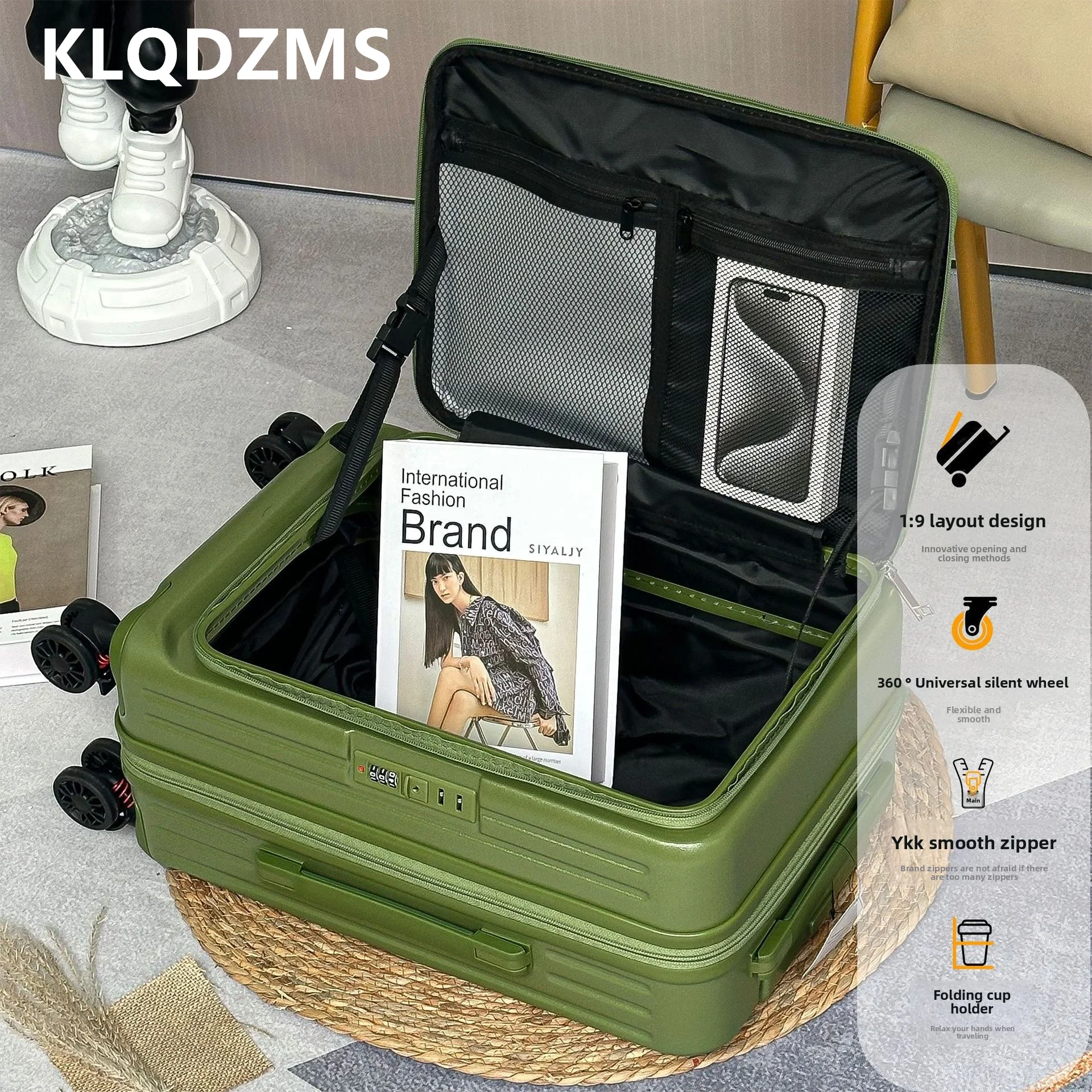 Klqdzms высококачественный чемодан - Фотография_2