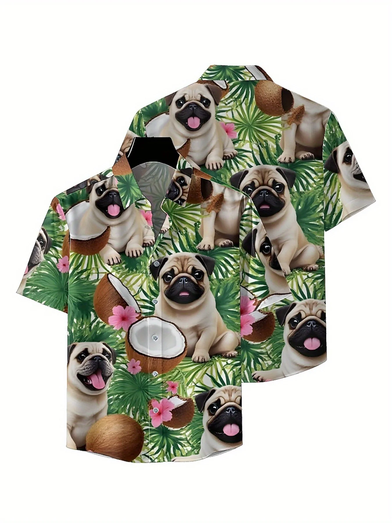 Мужские гавайские рубашки больших - Фотография_4