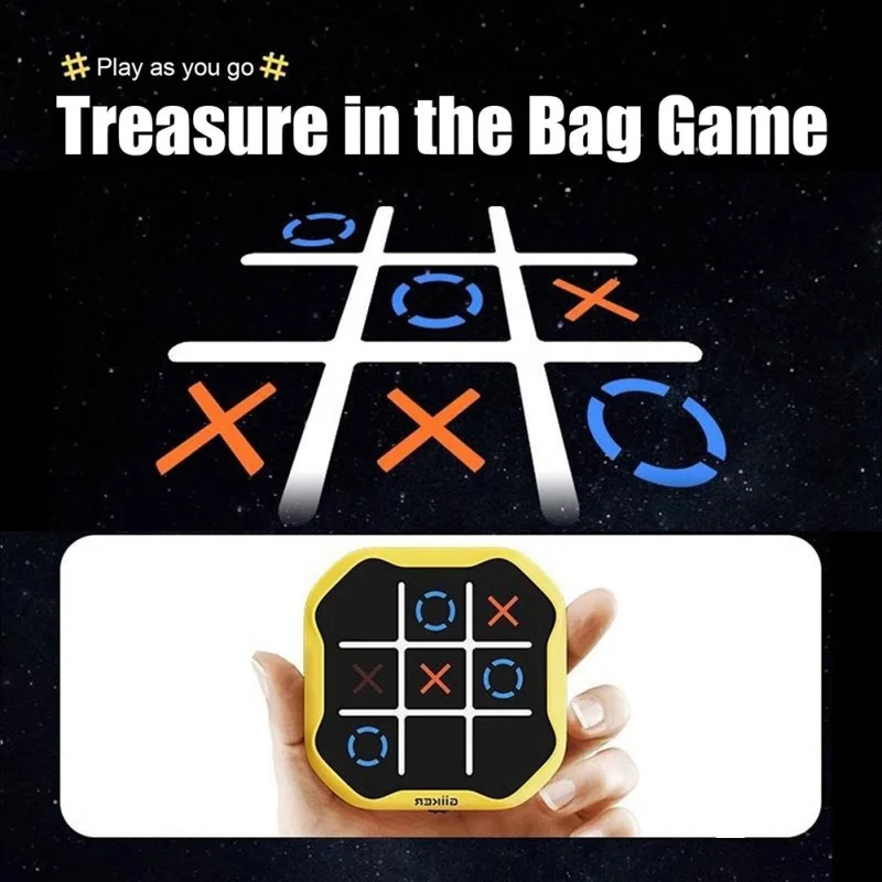 3 в 1, настольная игра tic tac toe - Фотография_4