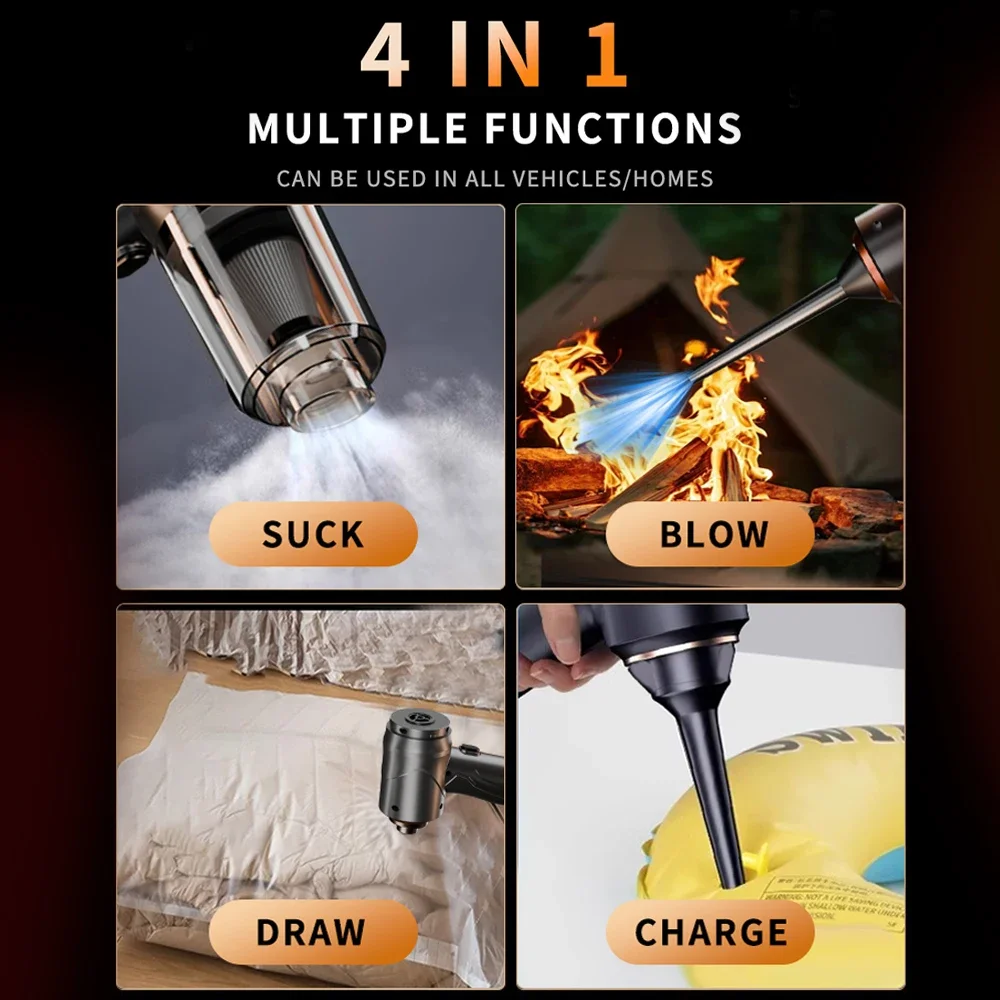 Cenrr 895000pa автомобильный пылесос - Фотография_5