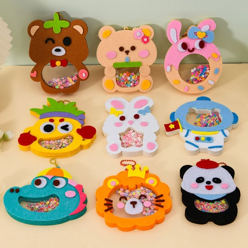 Креативный diy кулон встряхивающий животный - Фотография_3