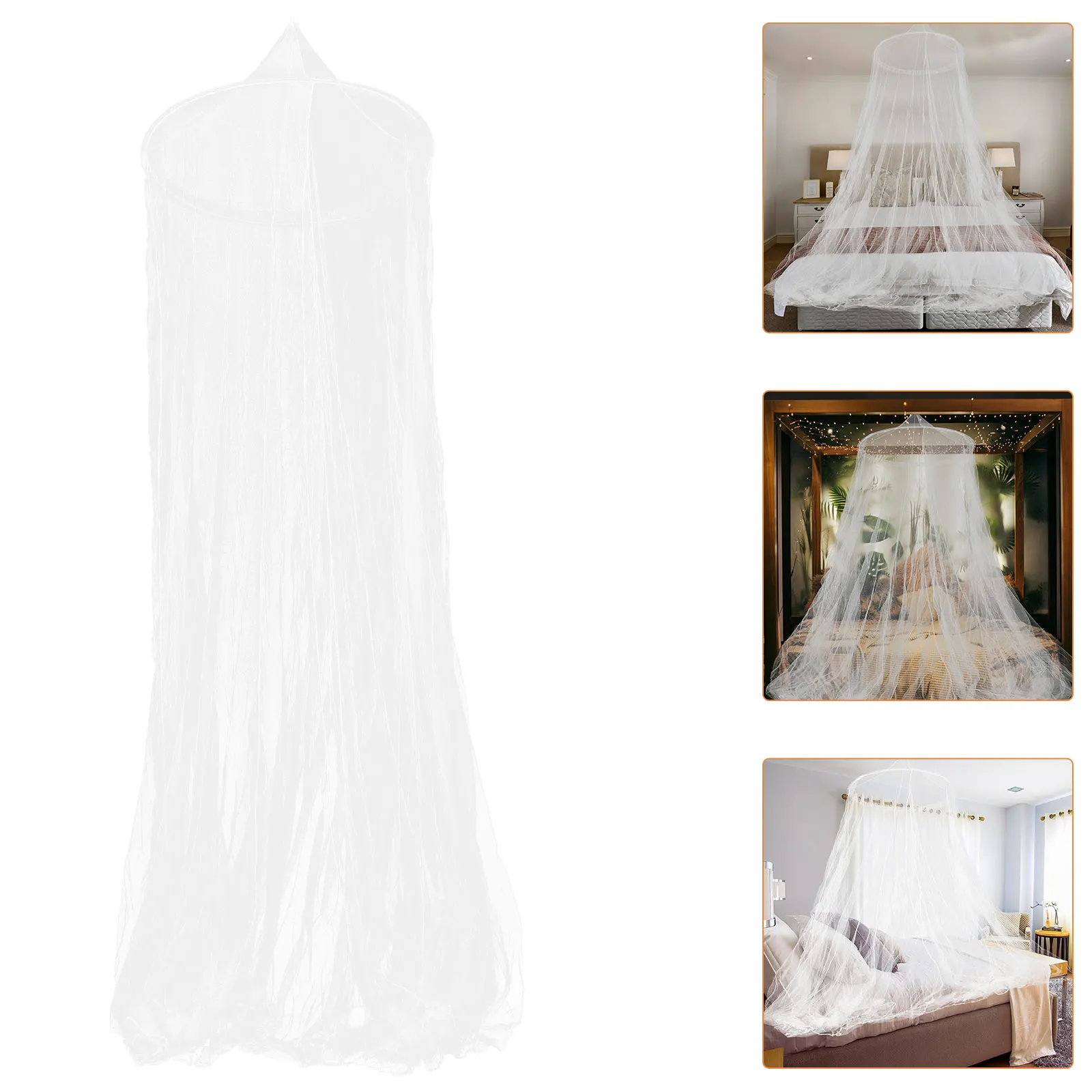 Круглый купольный навес для комнаты для девочек - Фотография_3