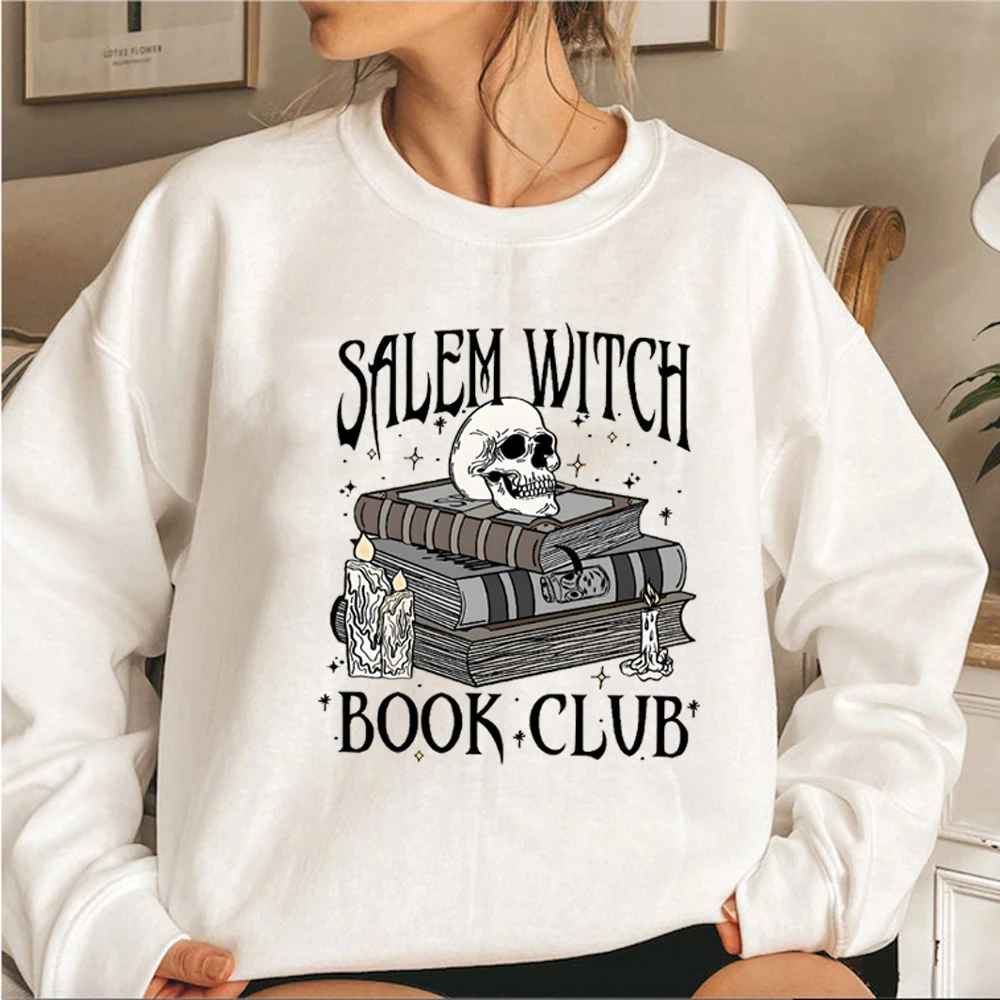 Толстовка salem witch book club - Фотография_2