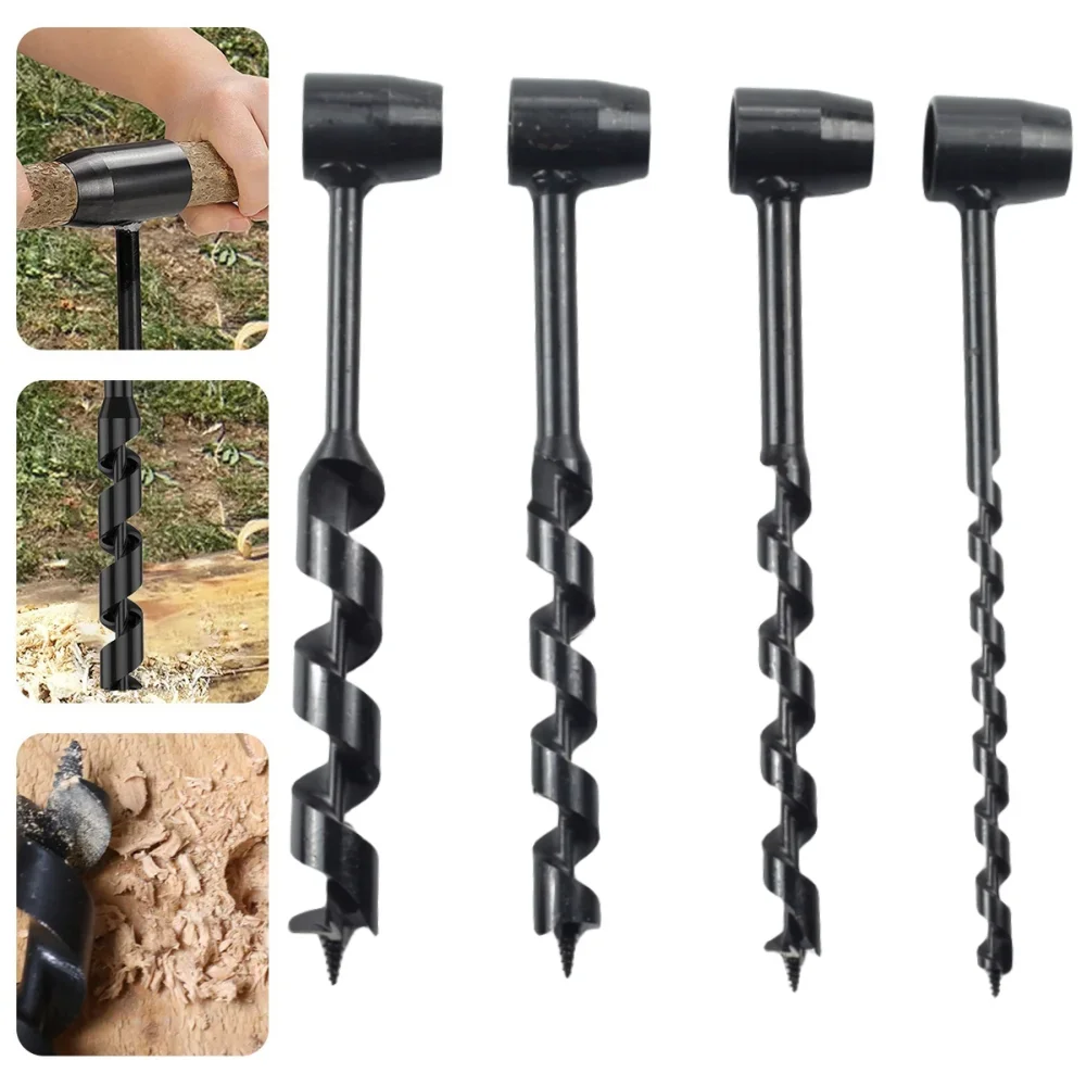 Ручная дрель bushcraft из углеродистой стали