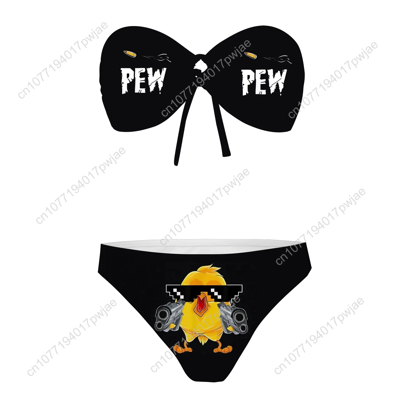 Pew pew madafakas fun pattern купальник - Фотография_3
