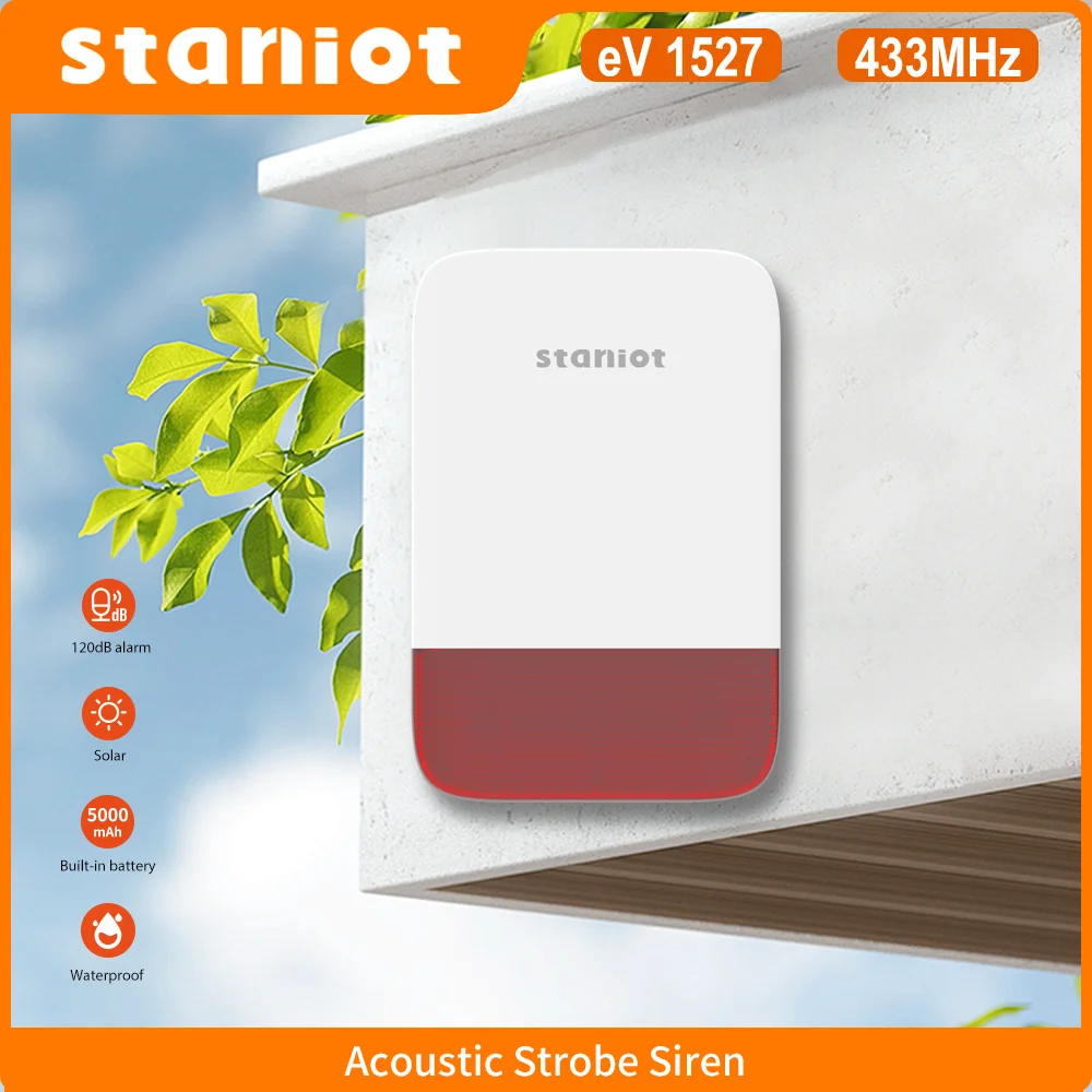 Беспроводная стробоскопическая сирена staniot