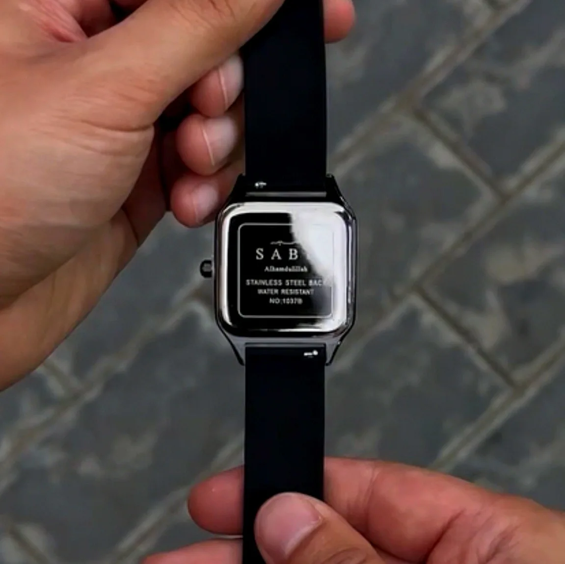 Мужские роскошные квадратные кварцевые - Фотография_6