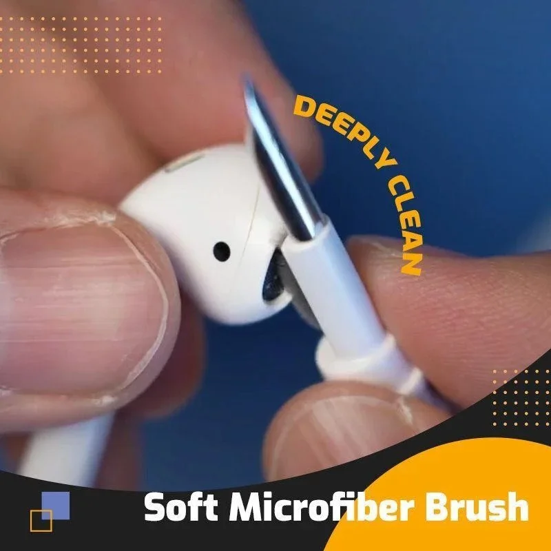 Портативный набор для чистки наушников airpods pro 1 2 3 - Фотография_3