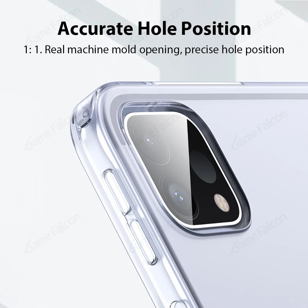 Прозрачный чехол для ipad pro 13 11 m4 m2 2024 12 - Фотография_2