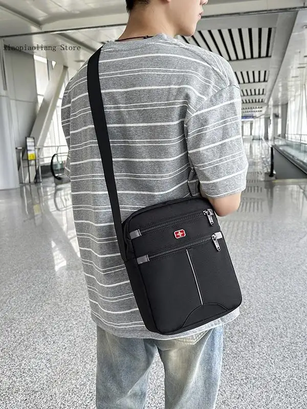 Военная сумка через плечо с ножом для мужчин - Фотография_5