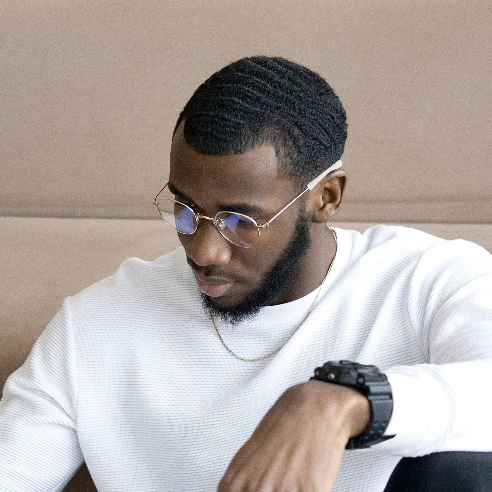 10 пар мягких силиконовых амбушюр для очков - Фотография_4