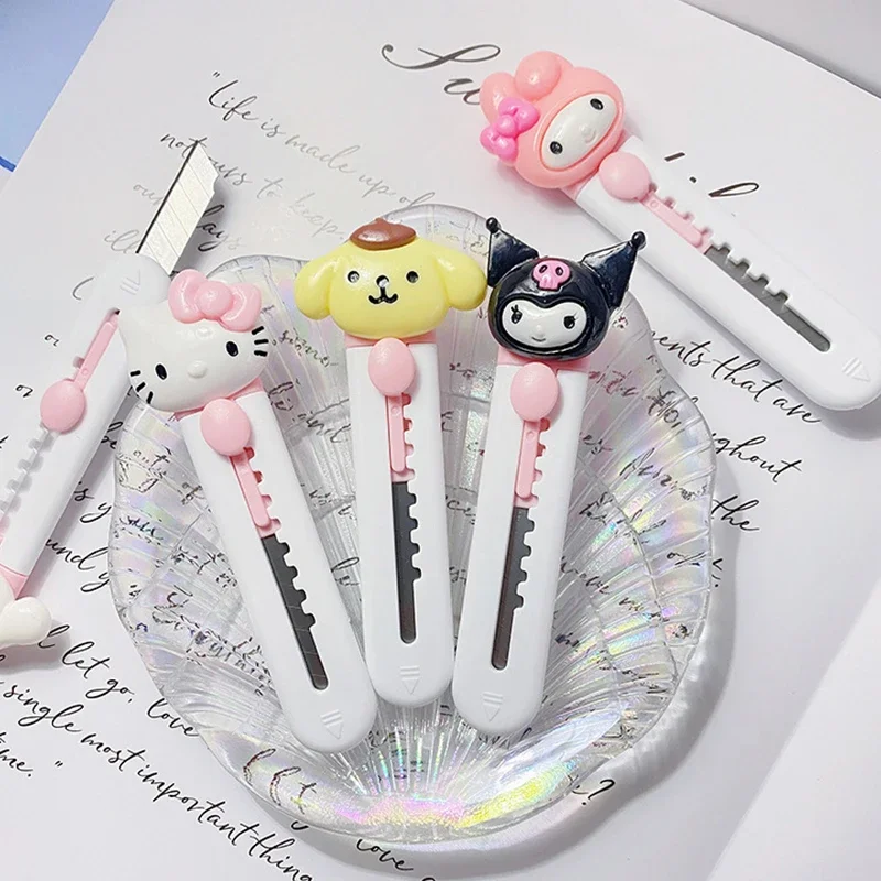 Kawaii канцелярский нож с мультяшными животными - Фотография_6