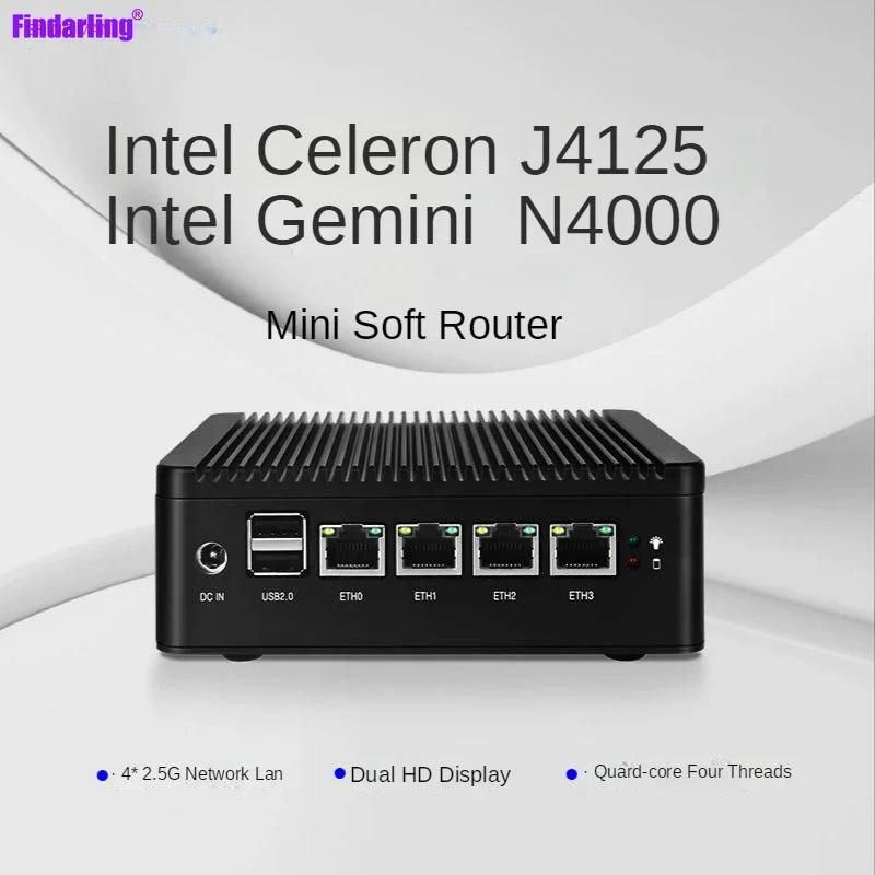 An2 четырехъядерный intel n4000/j4125 4 * i255 2