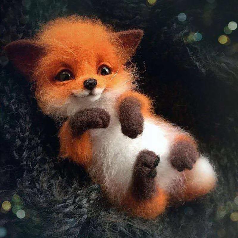 Шерстяной фетр poke