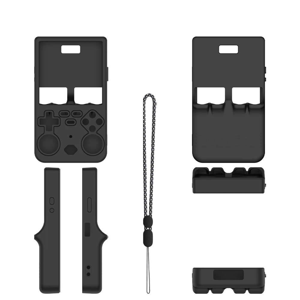 Силиконовый чехол для игровой консоли r36 ultra с защитой от падения - Фотография_5