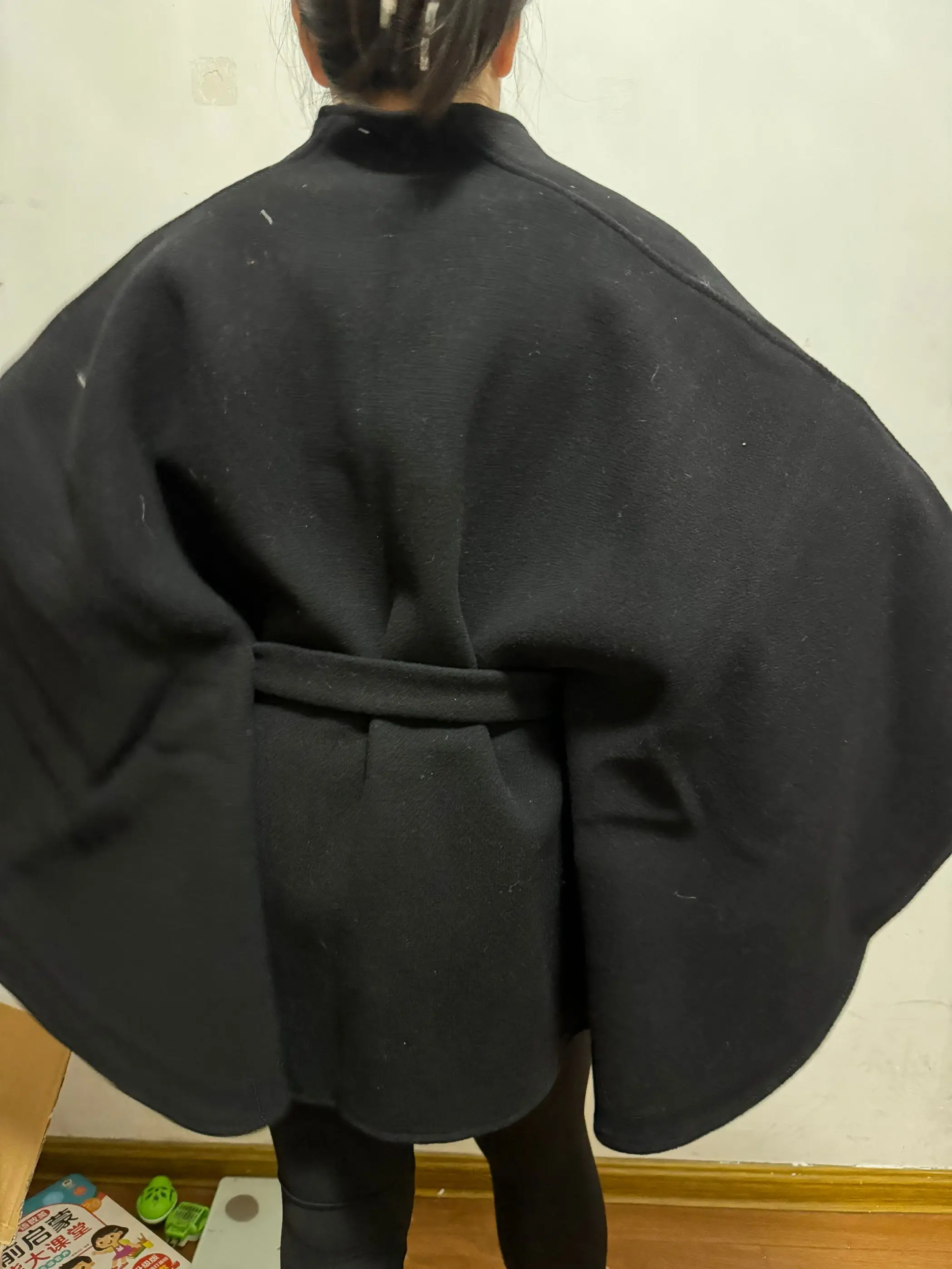 Женское мягкое кашемировое одеяло с поясом - Фотография_4