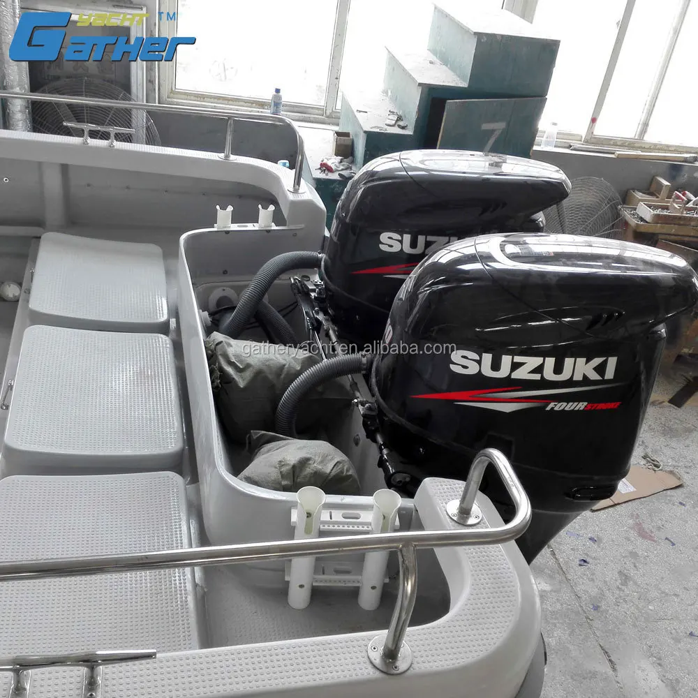 Длинная рыбацкая лодка gather panga32c - Фотография_5