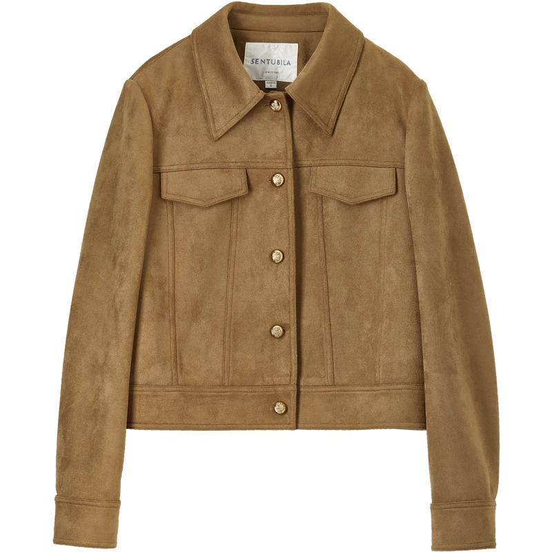 Sentubila женские куртки из искусственной замши - Фотография_5