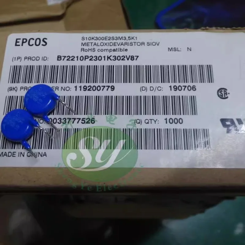 Варистор epcos s10k300k1 s10k300 - Фотография_2