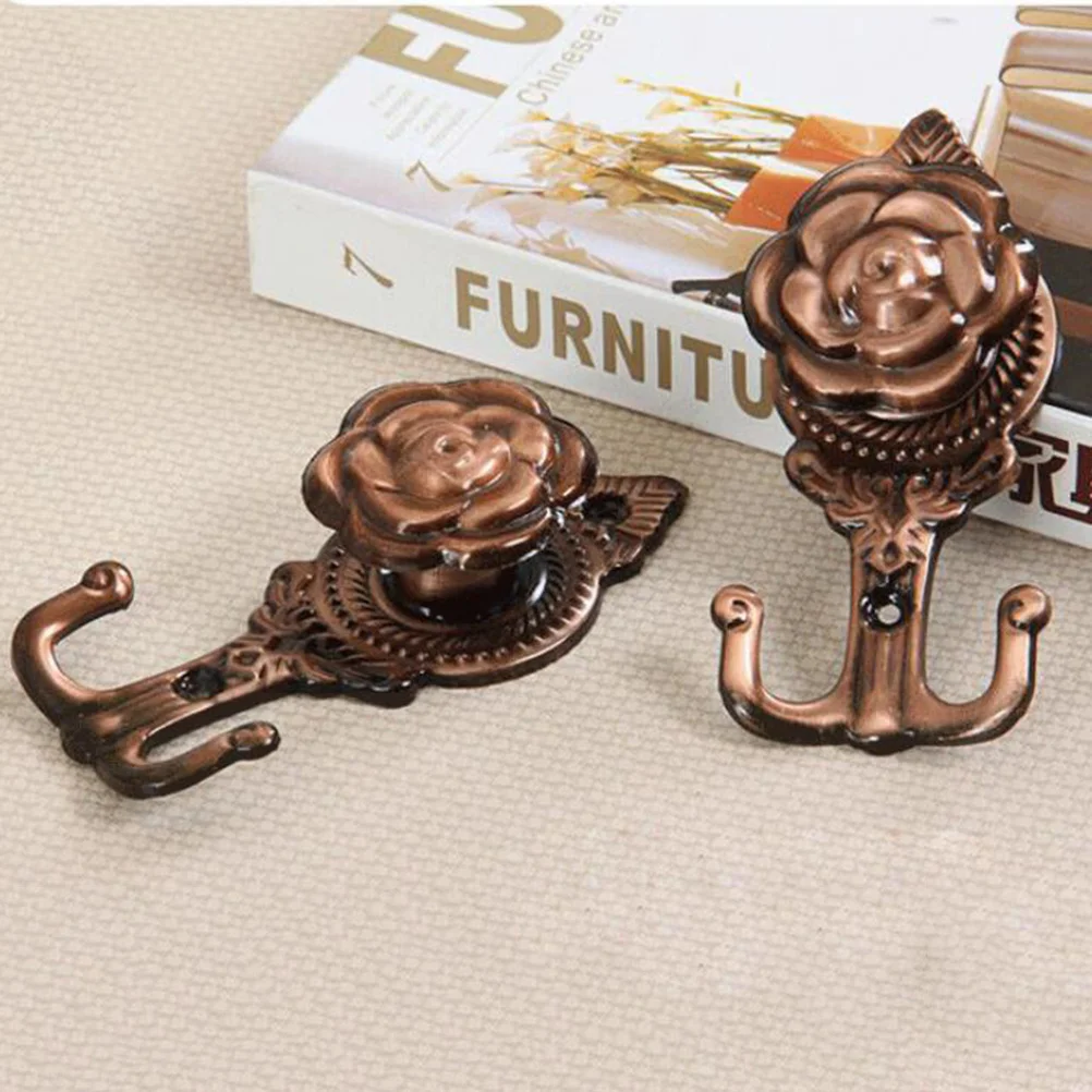 Настенные крючки для штор с вырезом розы - Фотография_4