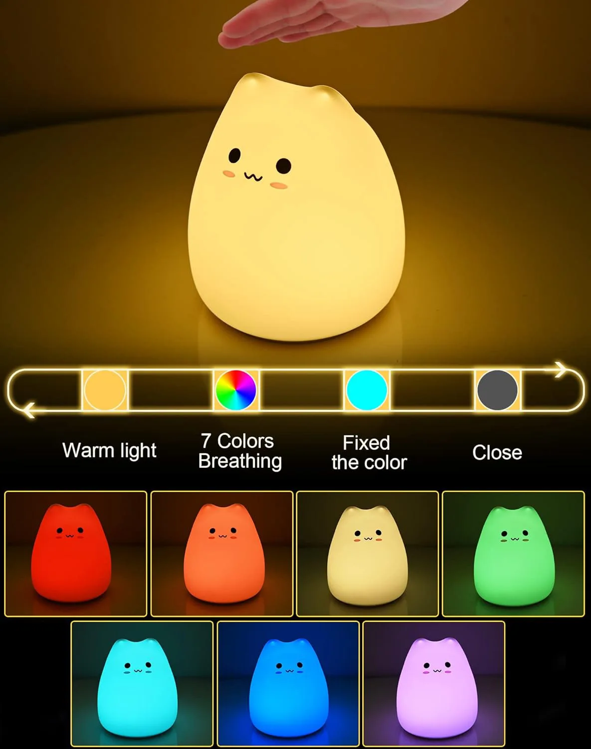 Трансграничный силиконовый светильник - Фотография_2