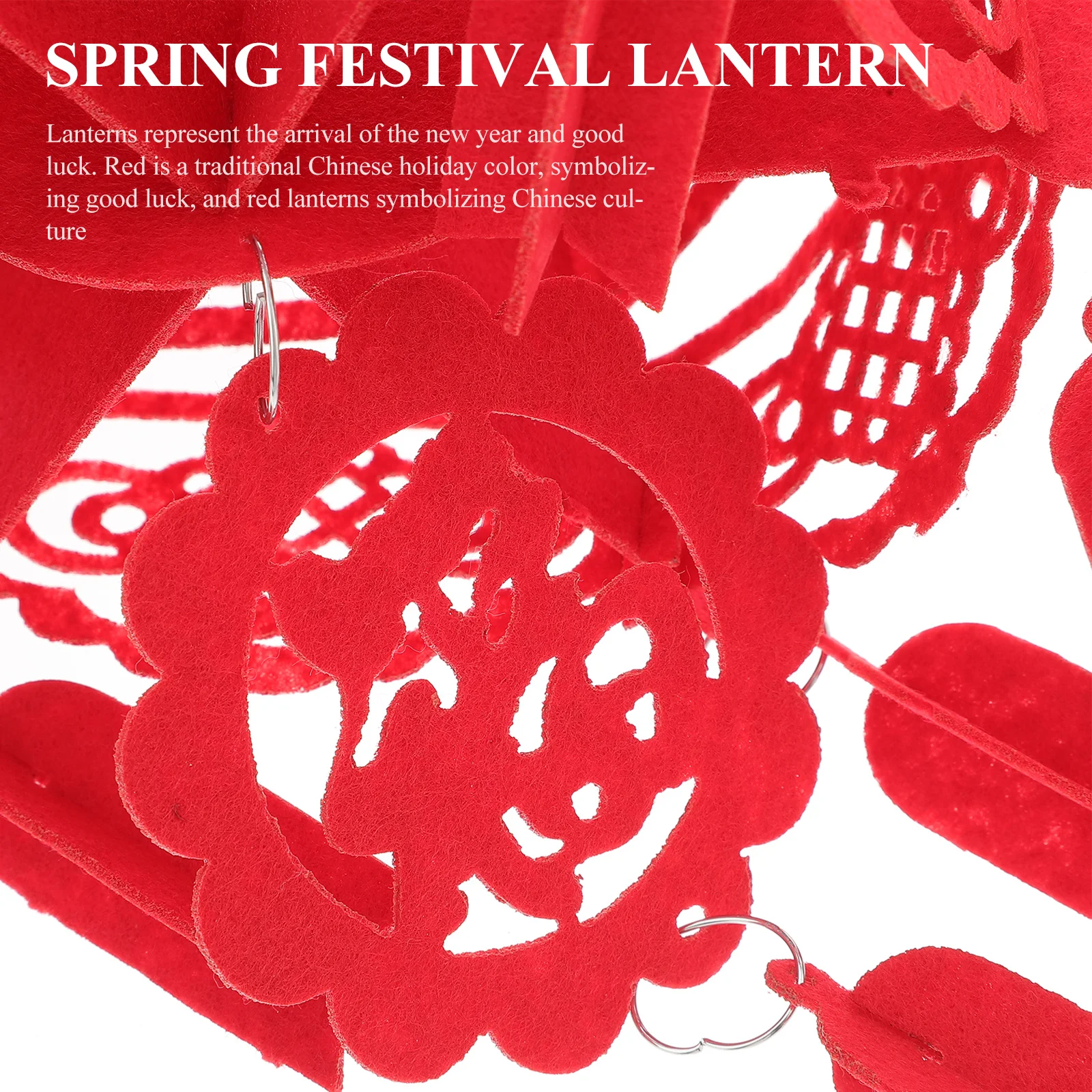 Красные весенние праздничные фонарики - Фотография_6