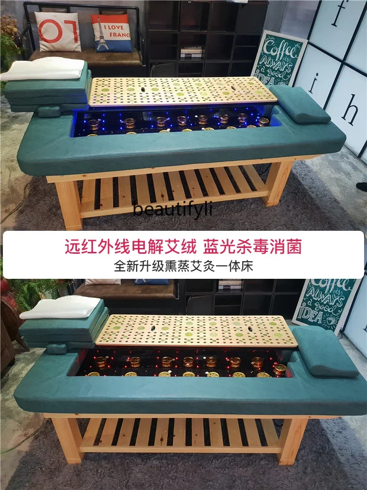 Ss03 бездымная кровать для прижигания из массива дерева - Фотография_3