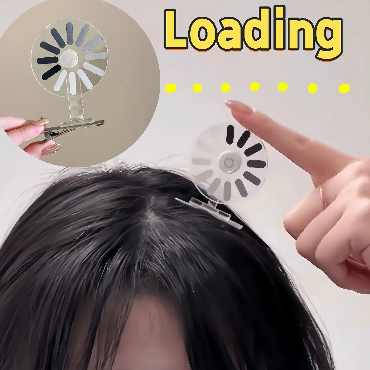 Новая креативная вращающаяся заколка для волос для женщин