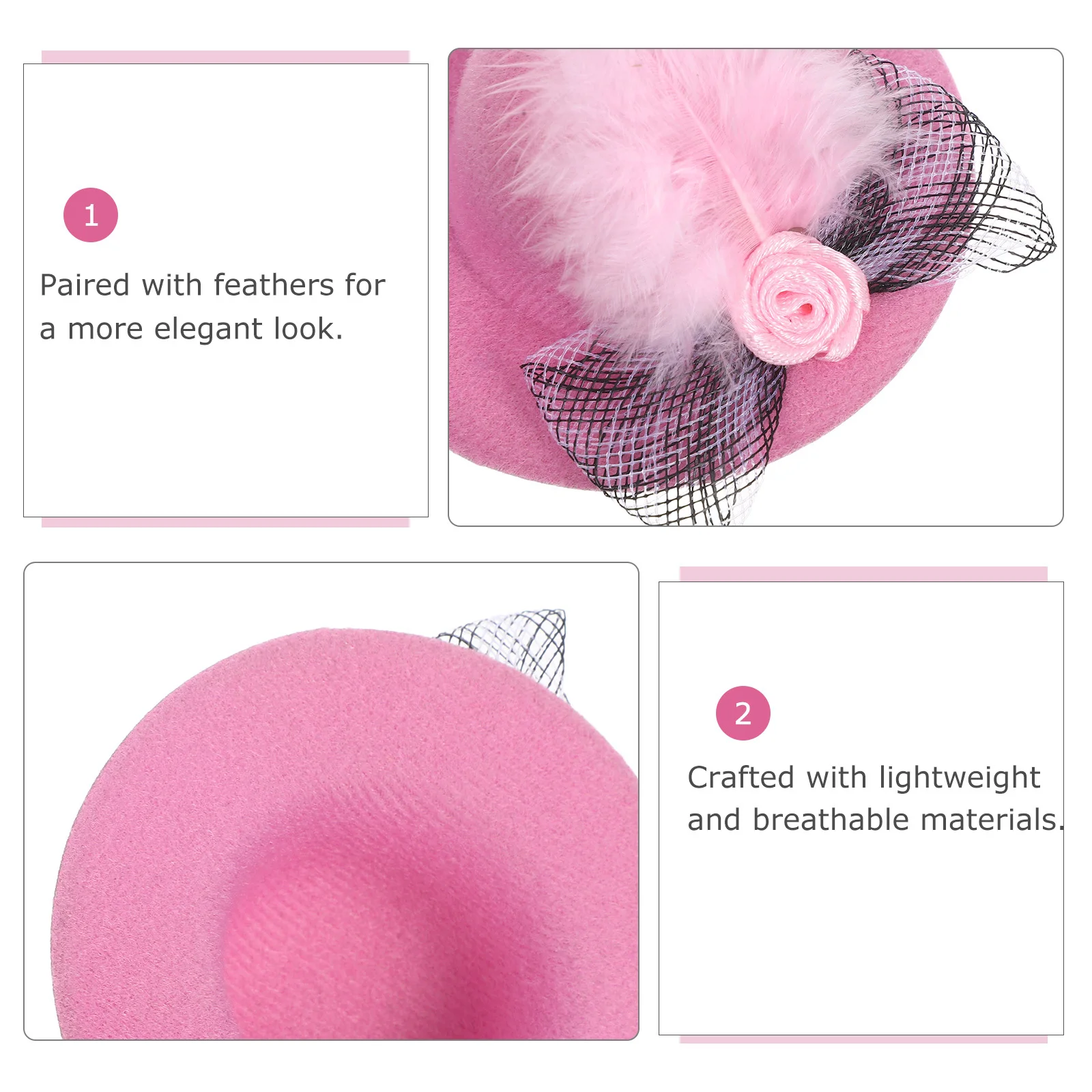 Мини-цилиндры для поделок. легкие маленькие нарядные шапки - Фотография_5