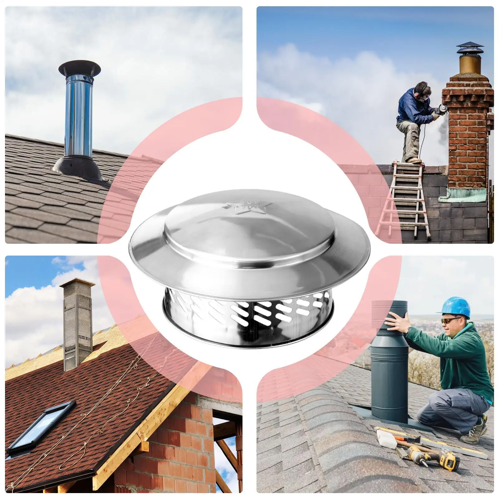 Непромокаемая крышка из нержавеющей стали 304 - Фотография_5