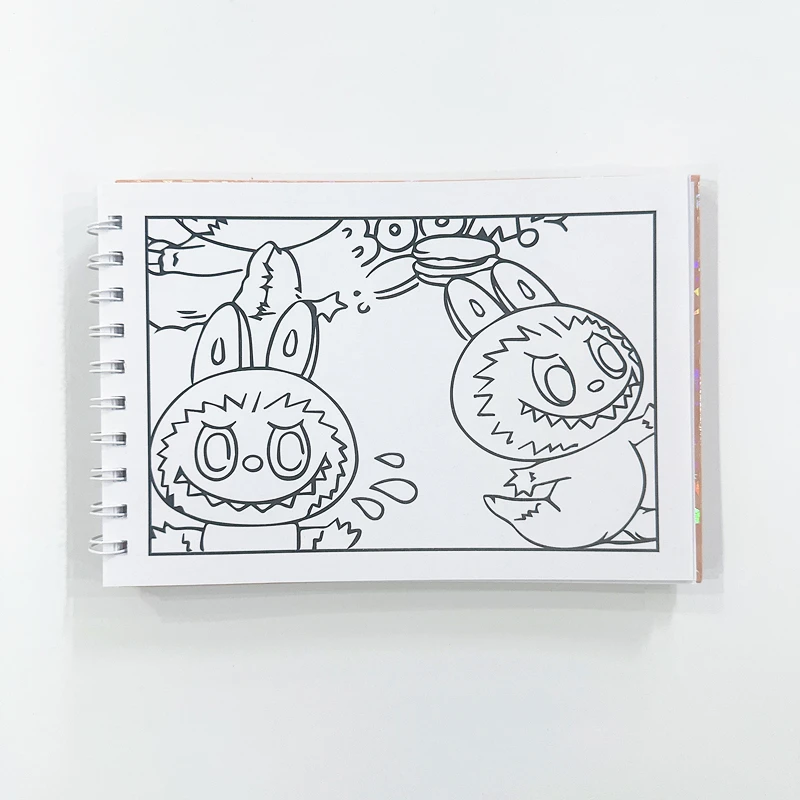 Книжка-раскраска kawaii-48 дизайнов - Фотография_6