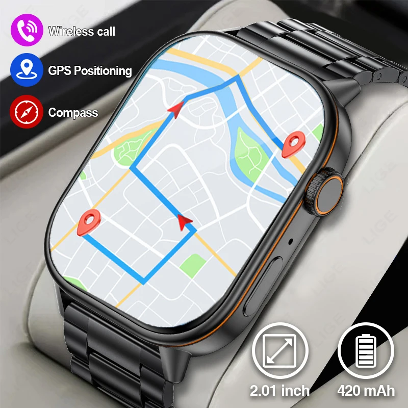 Lige новые смарт-часы с gps-трекером