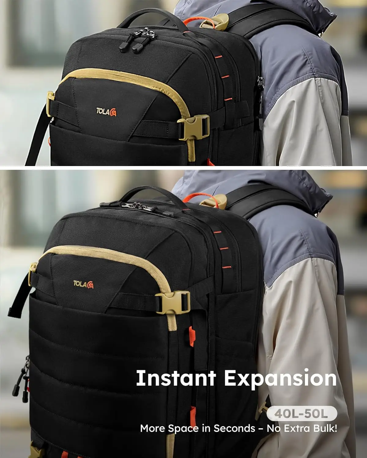 Дорожный рюкзак tolaccea carry on - Фотография_3