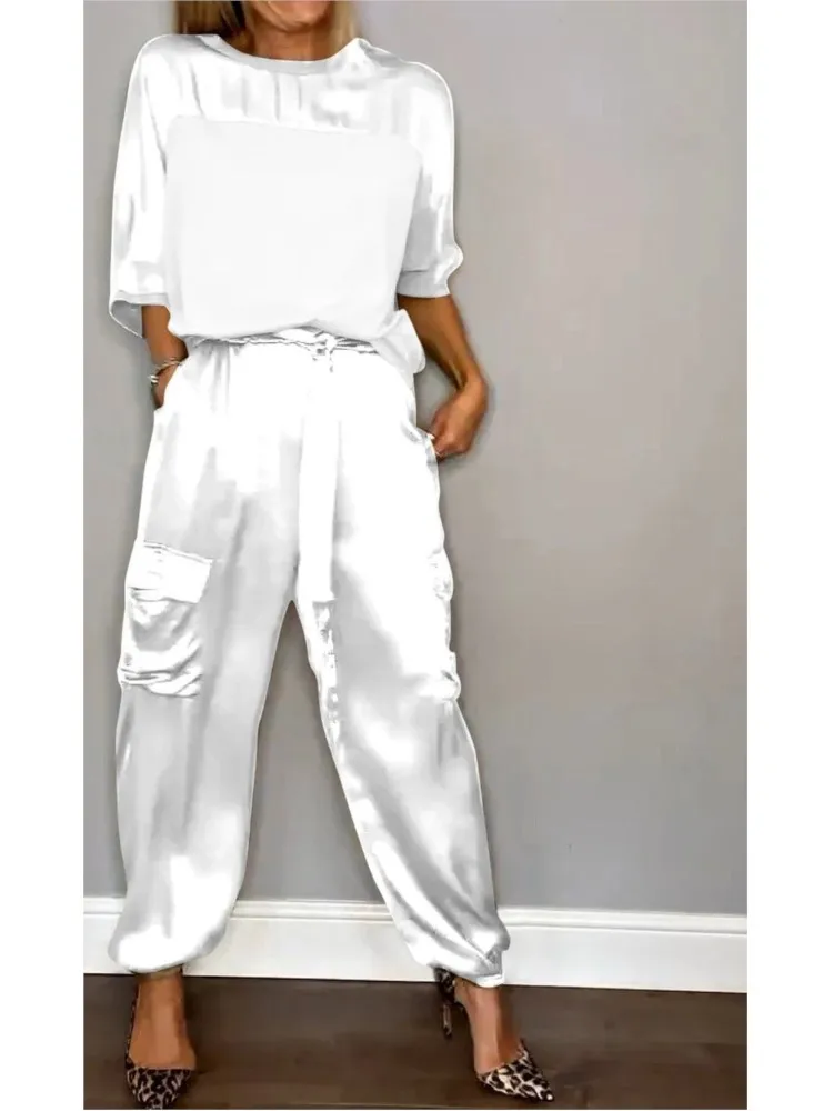 Для женщин весна лето модный однотонный - Фотография_6