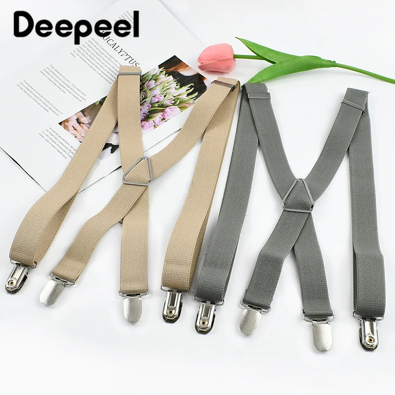 Deepeel 2,5*100 см мужские подтяжки - Фотография_2