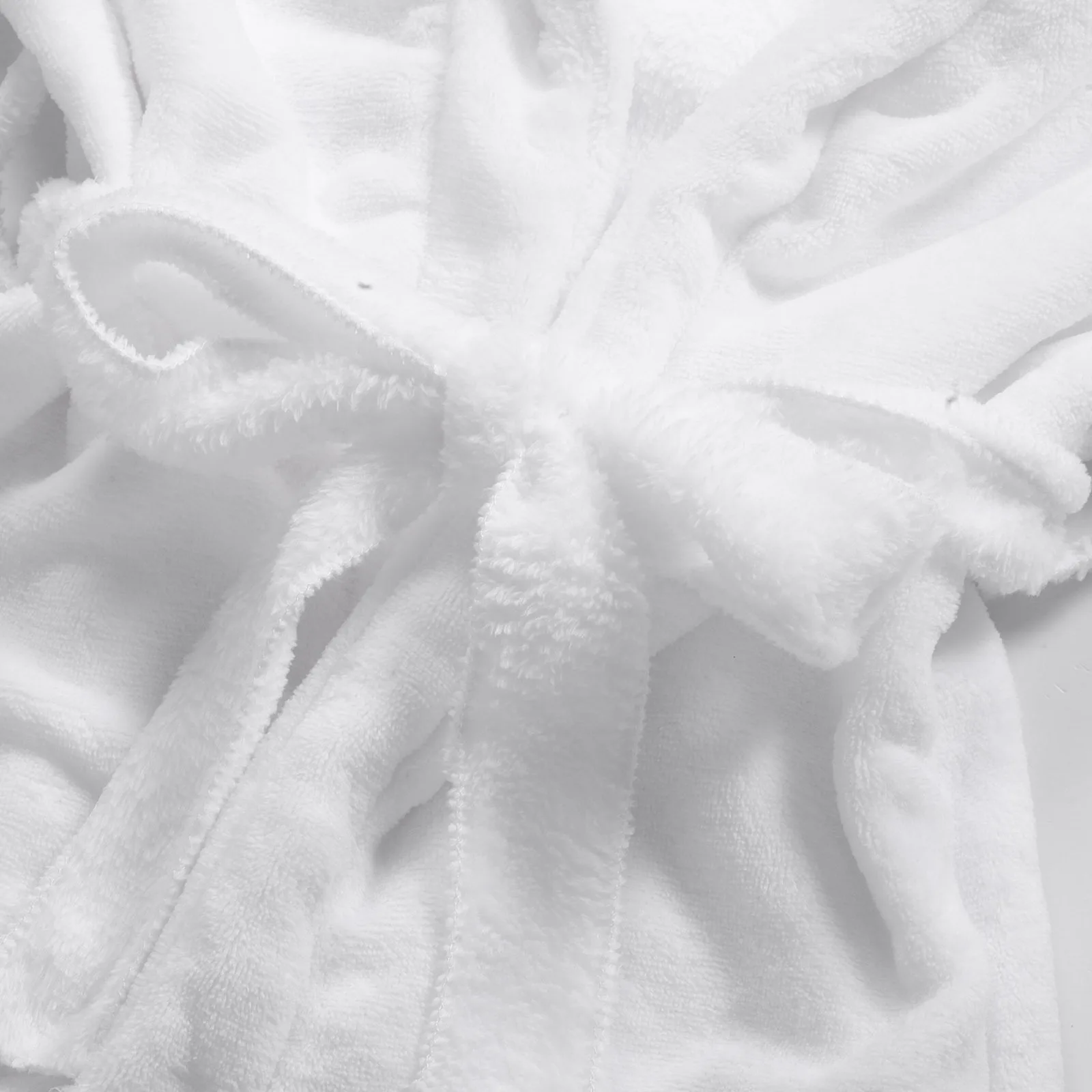 1 комплект, детский халат из плотного кораллового флиса с капюшоном - Фотография_6