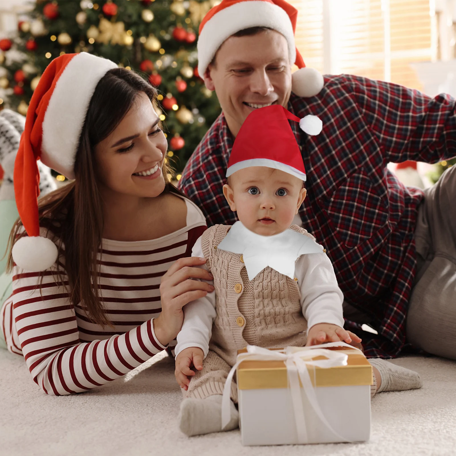 Красные рождественские наряды из 3 предметов - Фотография_2