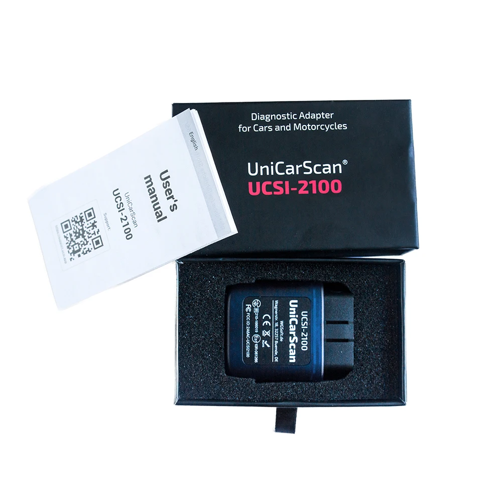 Диагностический адаптер unicarscan ucsi-2100 bmw для мотоциклов - Фотография_2