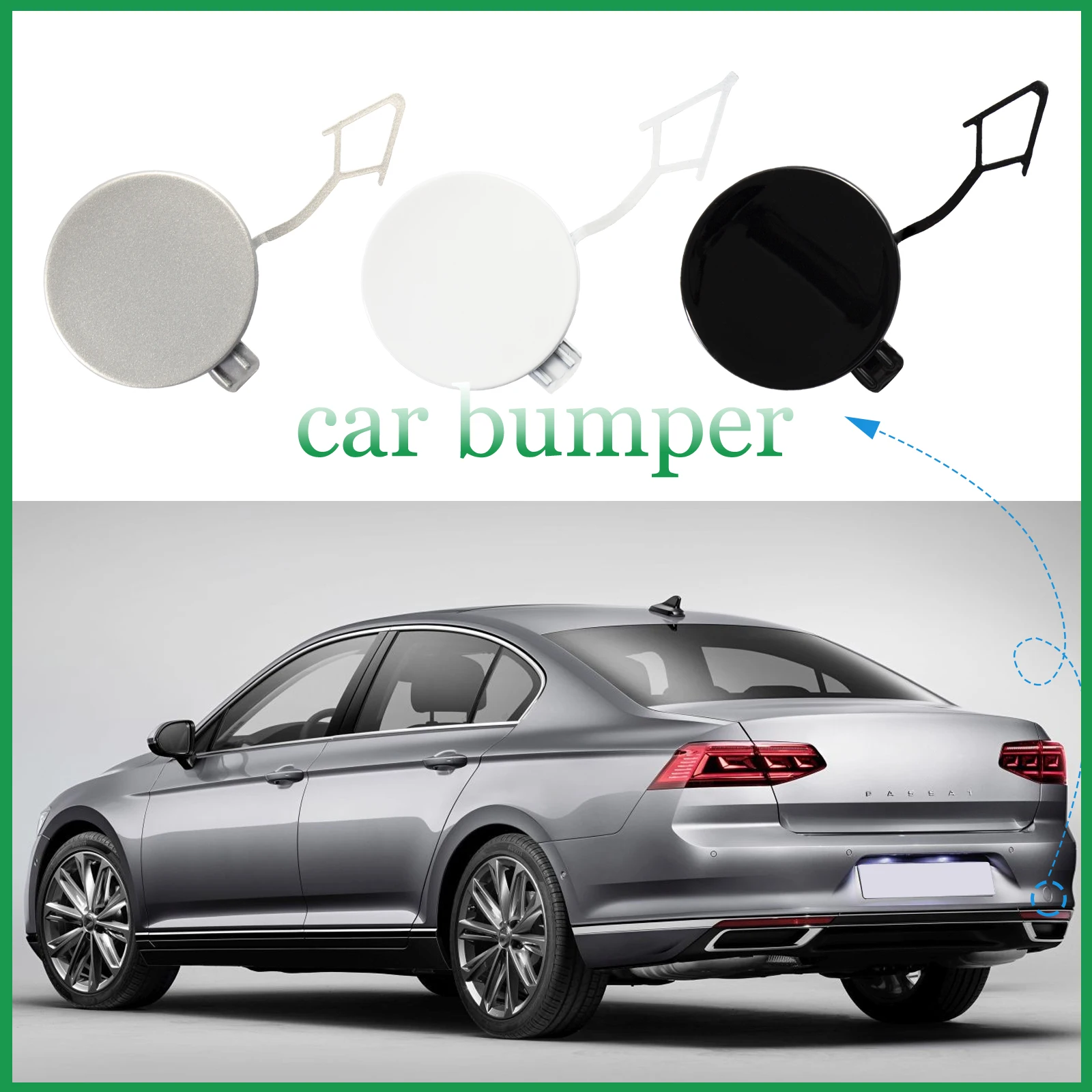 Задний бампер, фаркоп