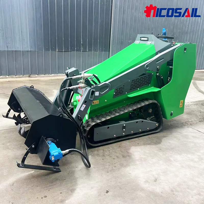 Мини-нагрузчик kubota с бортовым поворотом для строительства - Фотография_2