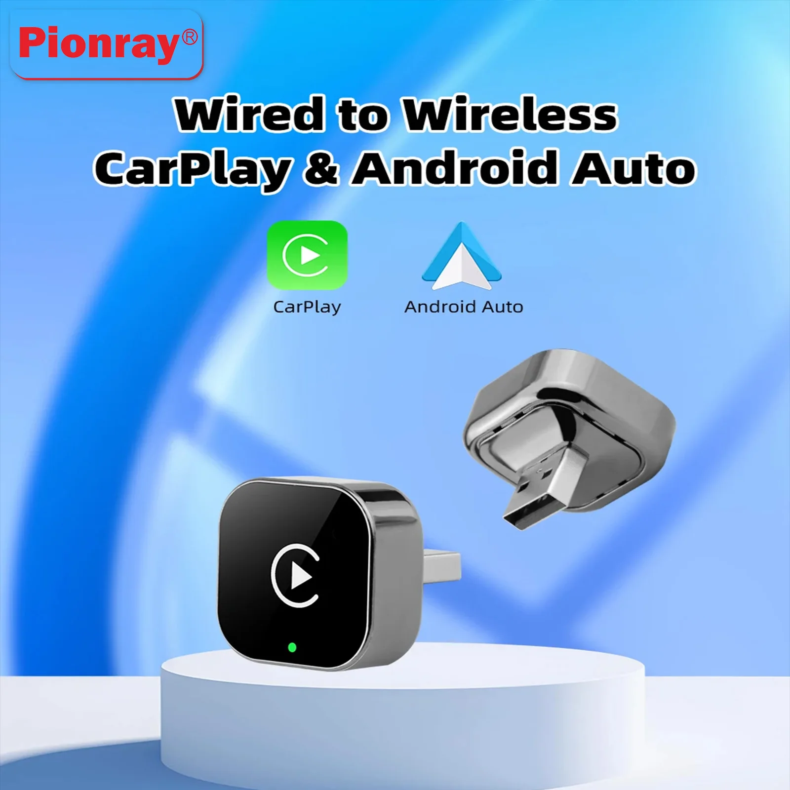 Pionray 2in1 wireless carplay dongle - Фотография_6